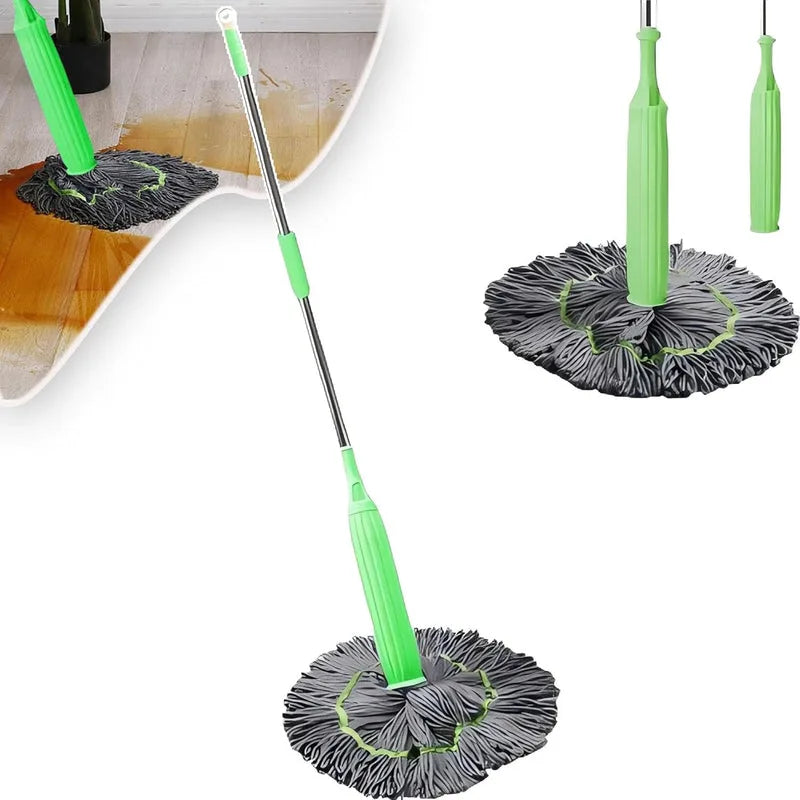 2 in 1 Dehydrated Floor Cleaning Mop 360 Rotatable