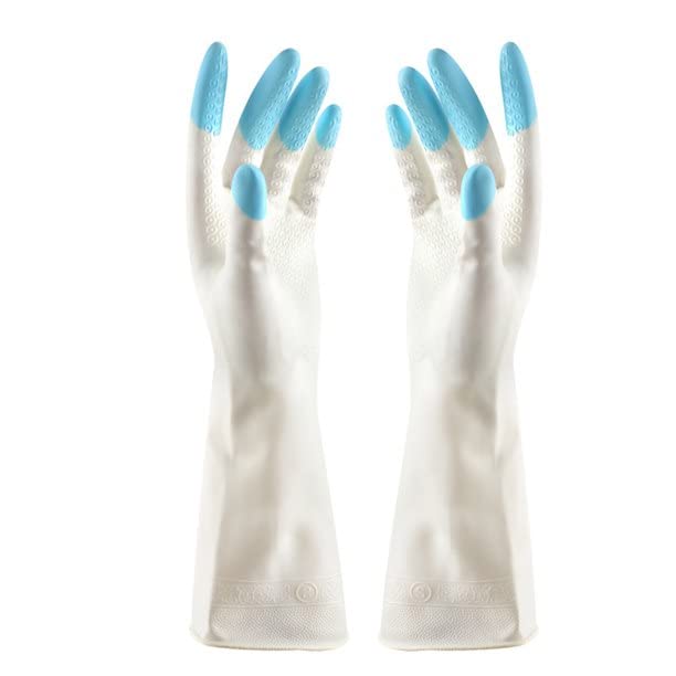 Reusable Heavy Duty Hand gloves for Dishwashing, gardening, kitchen cleaning