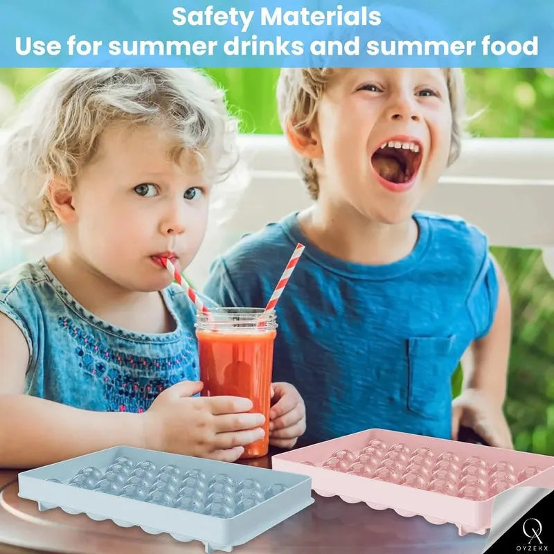 OyzekX Ice Cube Trays Silicone Ice Cube Molds