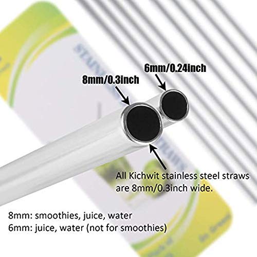 Reusable Food Grade Stainless Steel Metal Drinking Straws