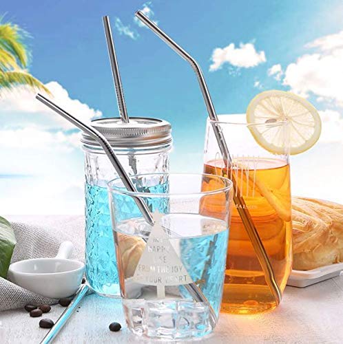 Reusable Food Grade Stainless Steel Metal Drinking Straws