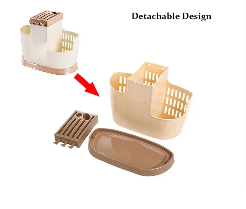 Plastic Multi Functional Chopsticks Holder Kitchen's Spoons