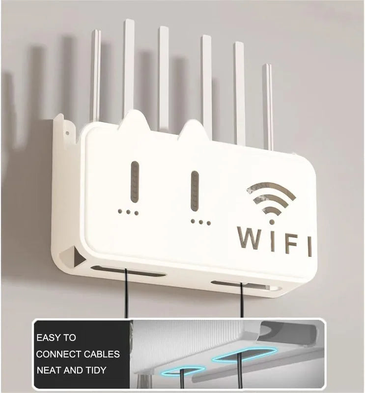 WiFi Router Shelf Storage Box