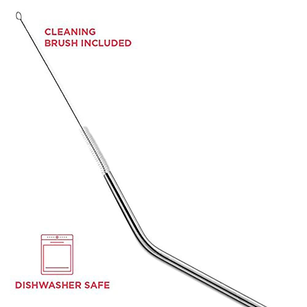 Reusable Food Grade Stainless Steel Metal Drinking Straws