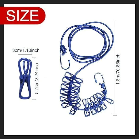 Portable Travel Clothesline