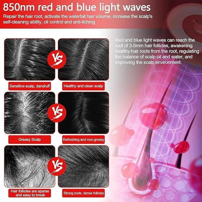 Premium Head Scalp Electric Massager Comb