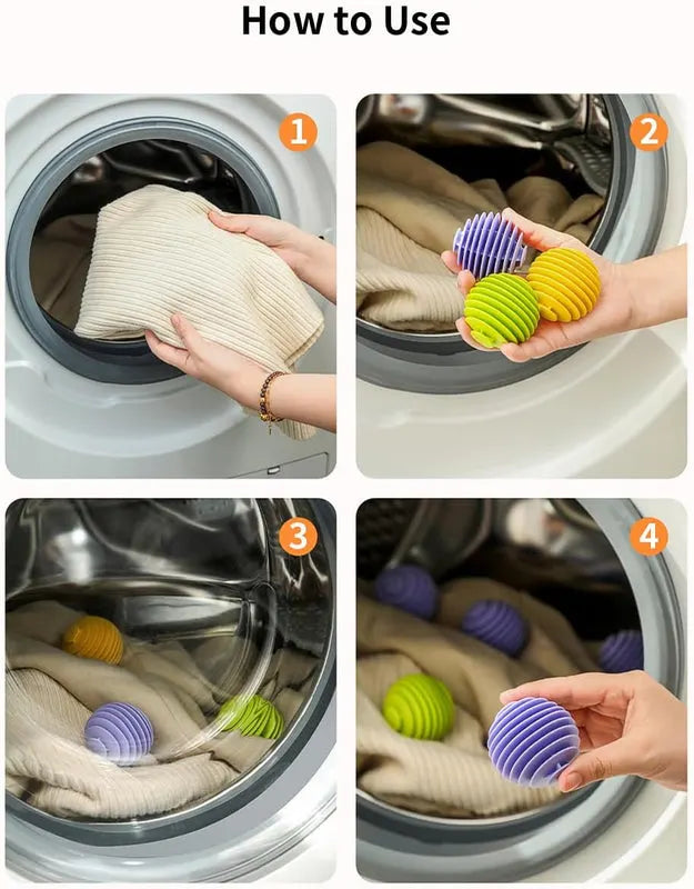 Laundry Anti-Tangle Washing Balls