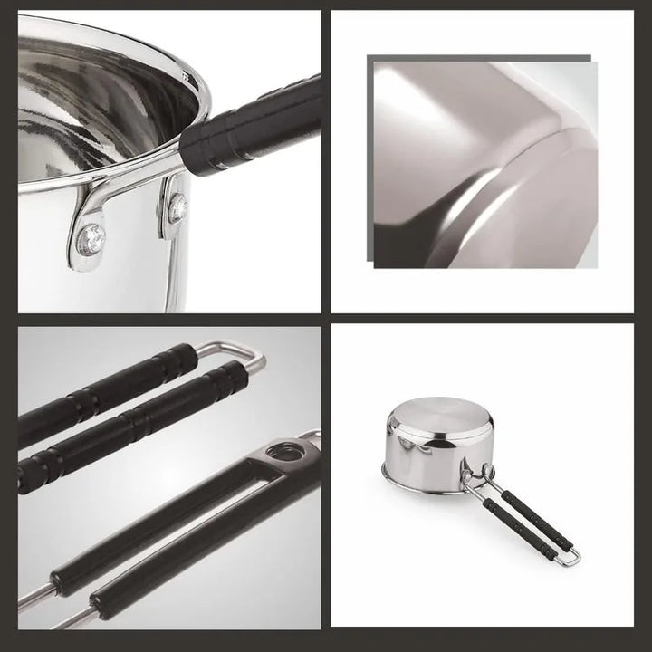 Heavy Stainless Steel Combo Milk Pan/Sauce Pan/Tea PAN