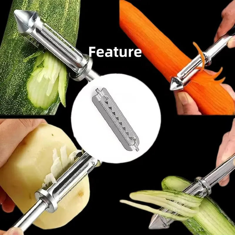 Stainless Steel Peeler for Vegetables and Fruits