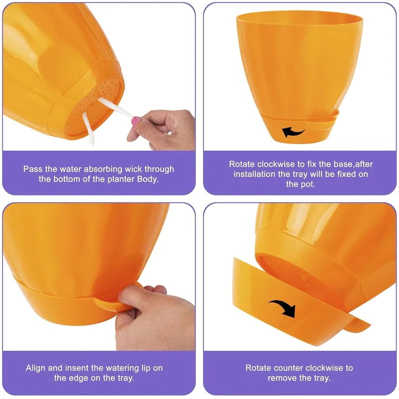 Plastic Cool Garden Planters for Home