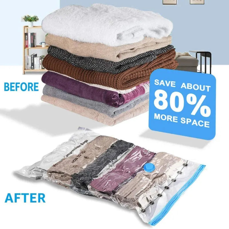 Vacuum Packing Bags Storage Ziplock Travel Bag