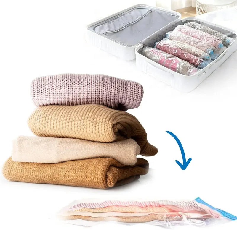 Vacuum Packing Bags Storage Ziplock Travel Bag