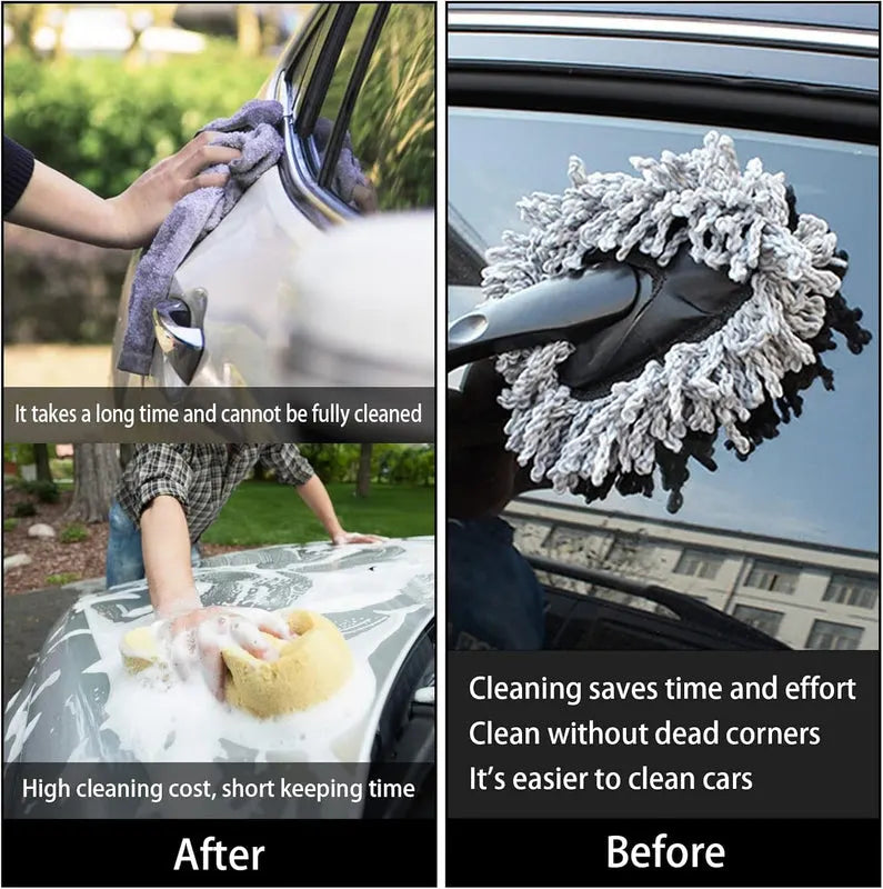 5 PCS Microfiber Duster Kit