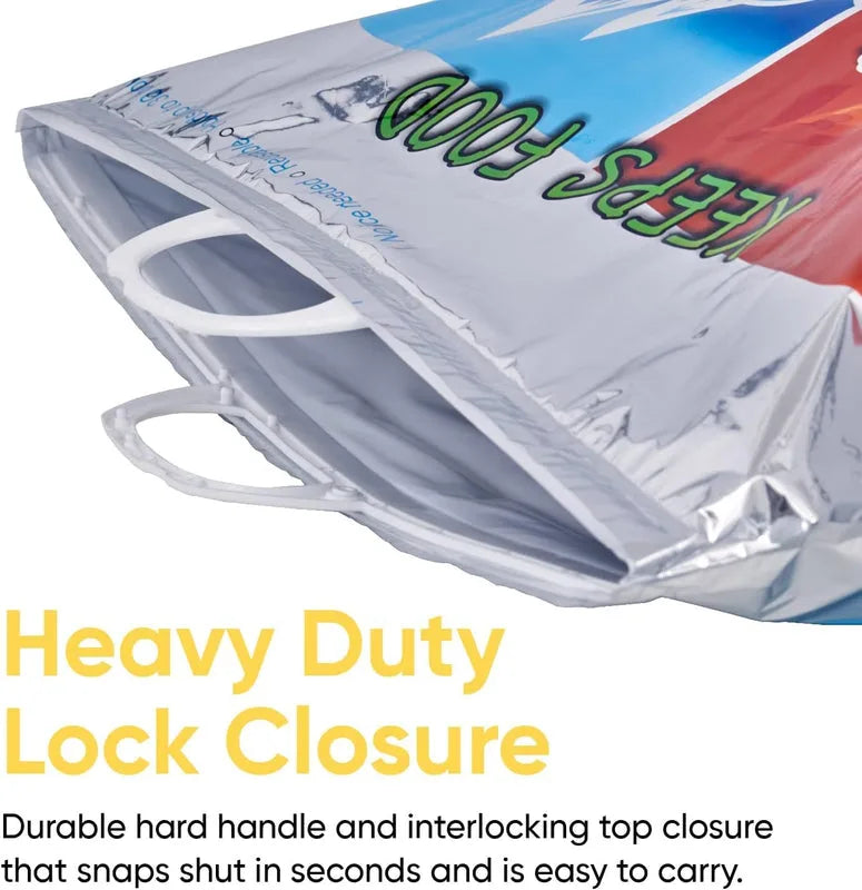 Hot and Cold Insulated Bags for Food Delivery