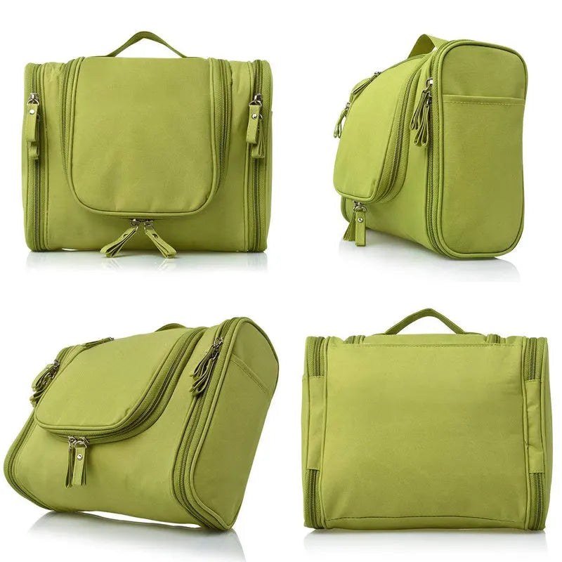 Waterproof Travel Bag Beauty Make Up Toiletry Wash  (Green)