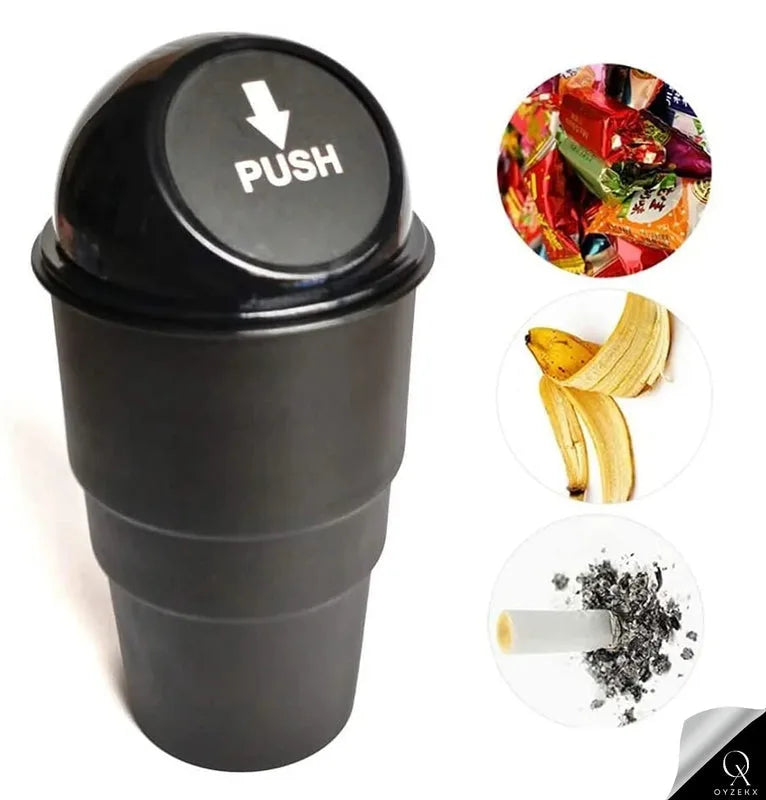 OyzekX Mini Car Dustbin Trash Bin