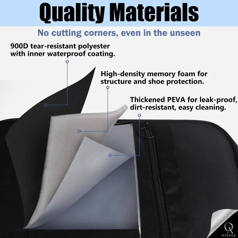 OyzekX Toiletry Bag for Men & Women Makeup Pouch